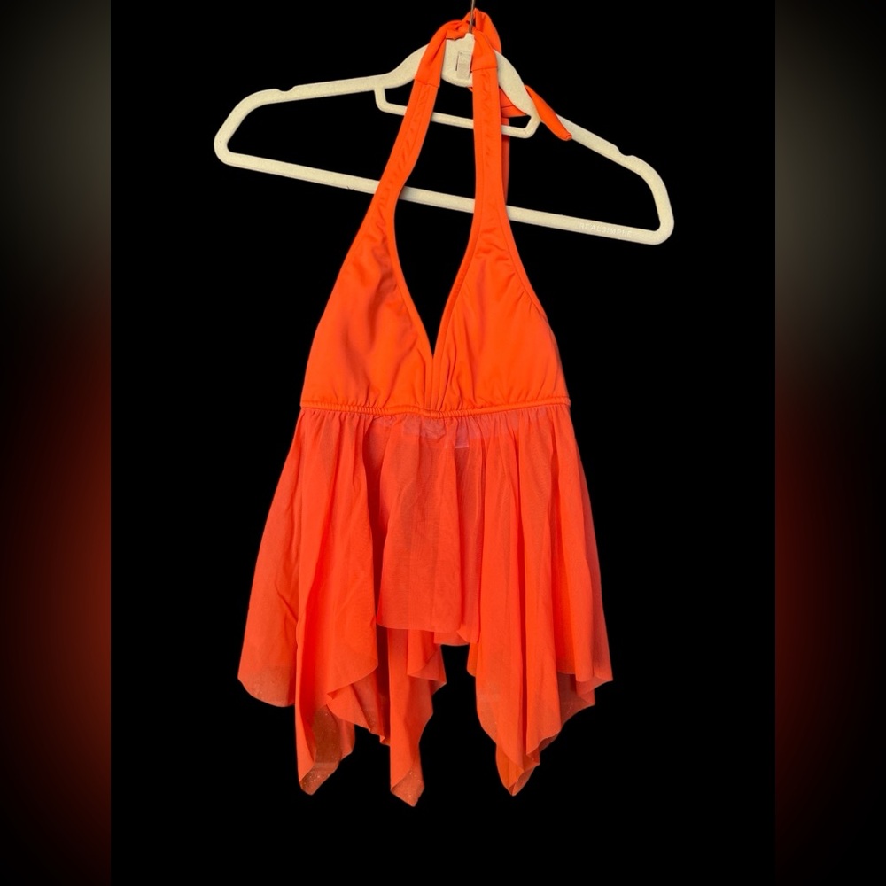 VENUS Vibrant Orange Halter Bikini